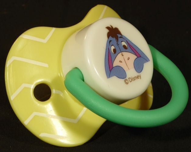 Yellow dummy Pacifier DISNEY eeyore NUK teat