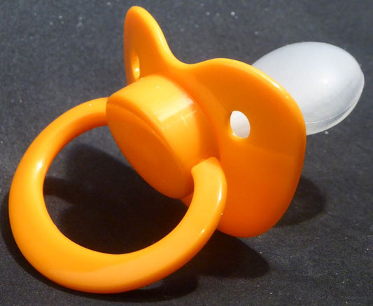 Orange Large Shield Pacifier