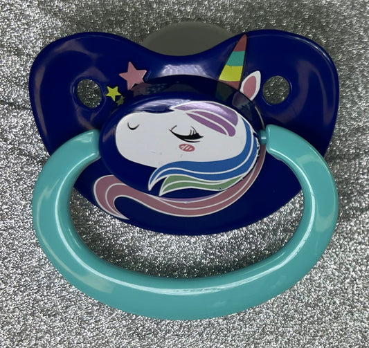 Blue Unicorn Pacifier