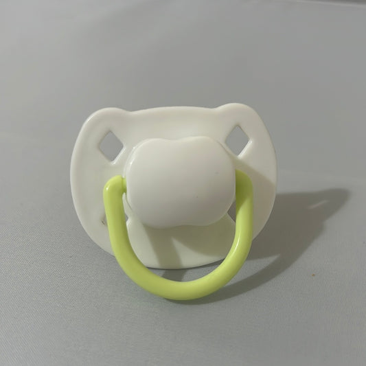 lime and white Spanish style dummy